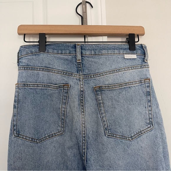 Boyish The Dempsey High Rise Straight Leg Jeans Big Sleep Wash 26 - Picture 8 of 11